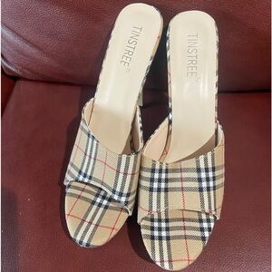 Beautiful high heels sandals